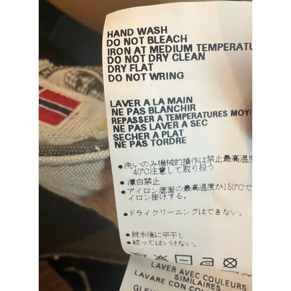 Napapjiri Army Green Antarctic Research Flat Baseball Cap Adjustable One Size - Picture 12 of 13